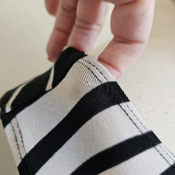 Travelers By Chico's Zebra Animal Print Scoop Neck Tank Top Blouse Stretchy 3/XL - Picture 4 of 12